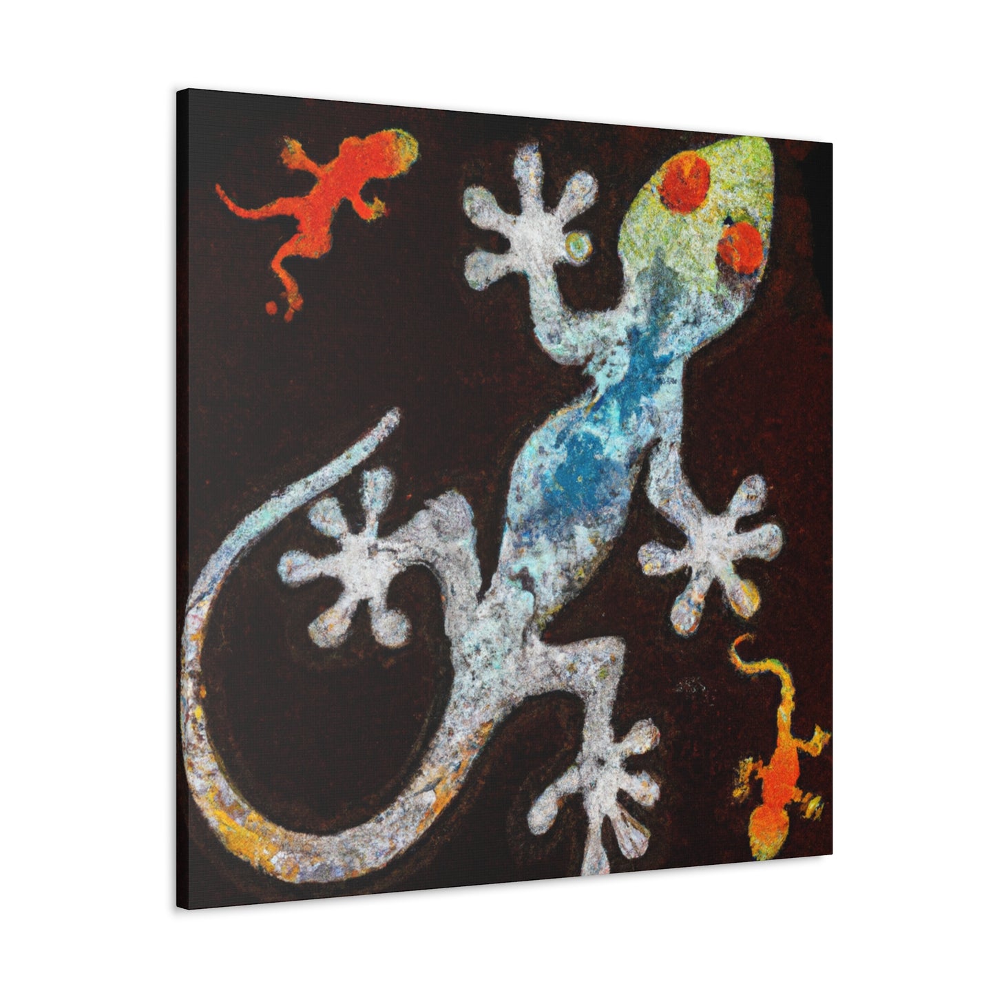 Lizard Eternal Patience - Canvas