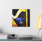 Harp Symphony in Blue - Canvas