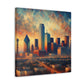 "Dallas Oasis Awakening" - Canvas