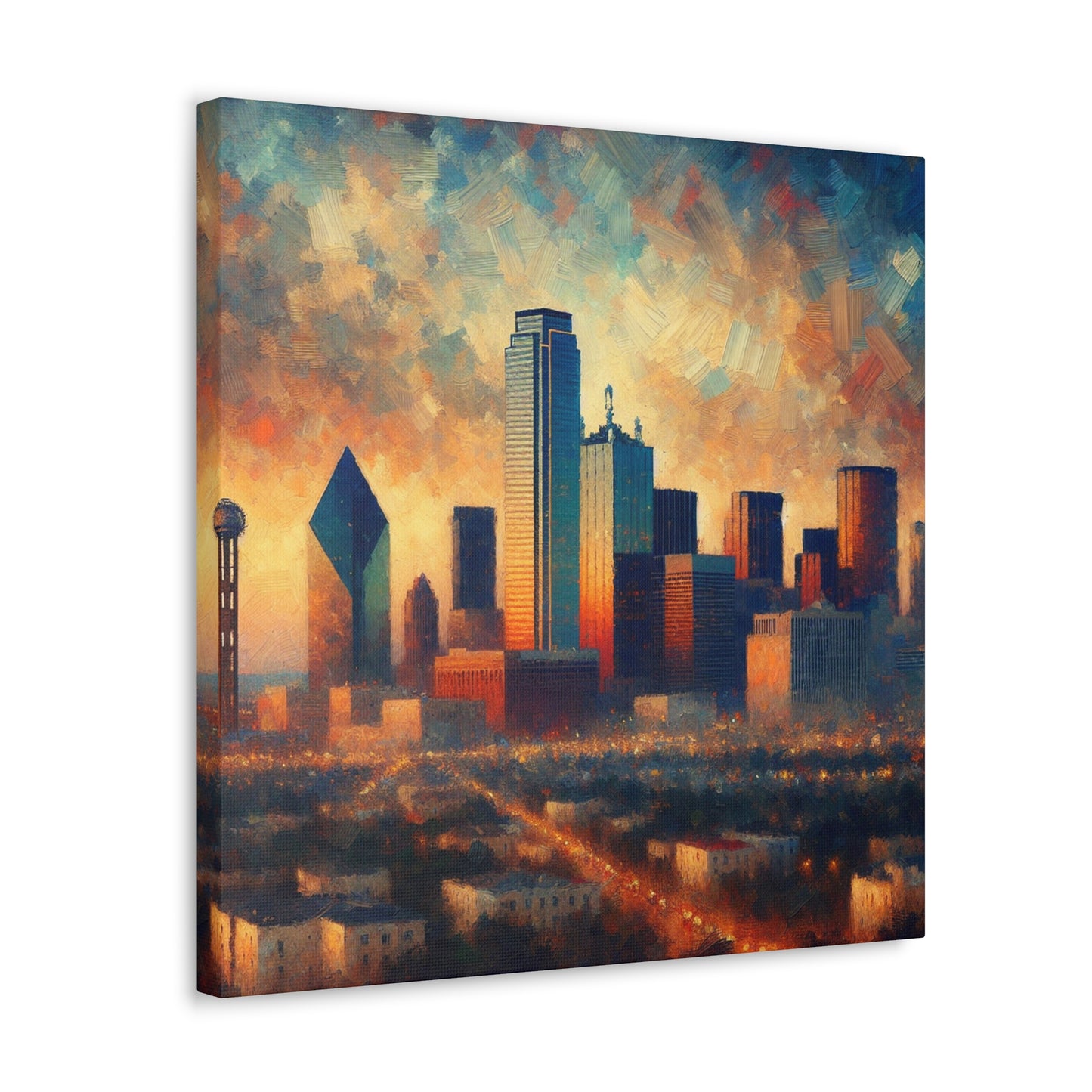 "Dallas Oasis Awakening" - Canvas