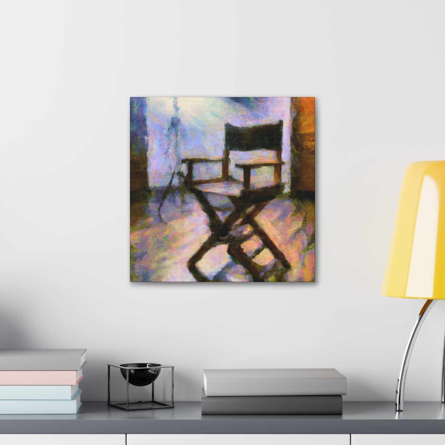 Director's Chair Illuminated - Canvas