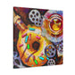 "The Clockwork Doughnut" - Canvas