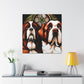 Saint Bernard Slumbering - Canvas