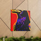 "American Crow Pop Art" - Canvas