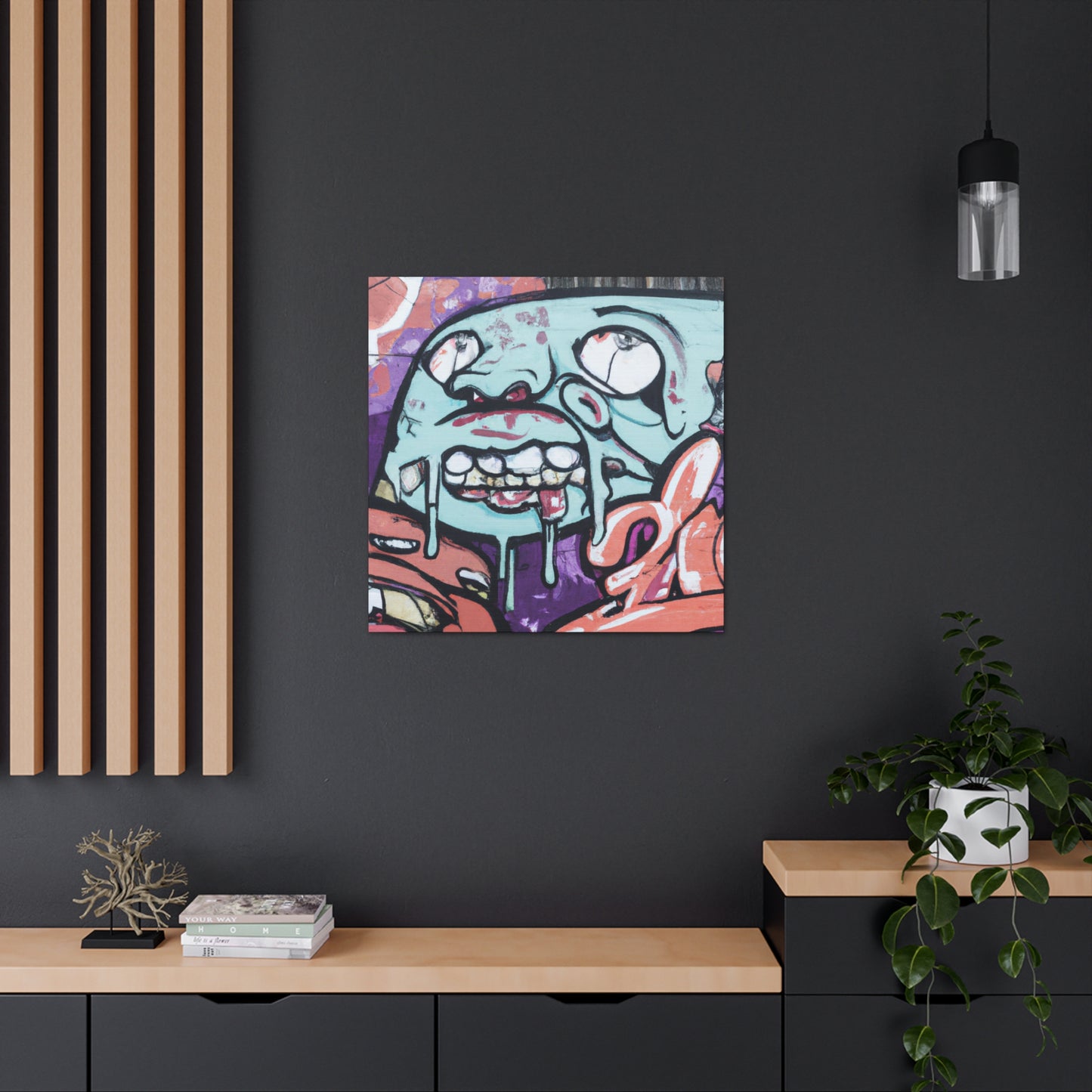 "Mural of newfound Joy" - Canvas