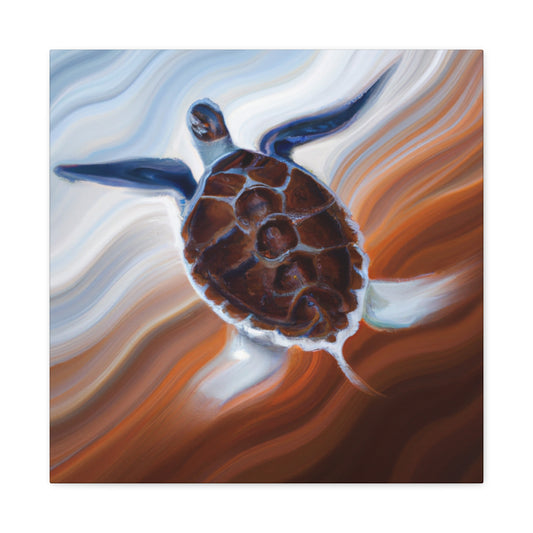 "Sea Turtle Majestic Wonder" - Canvas