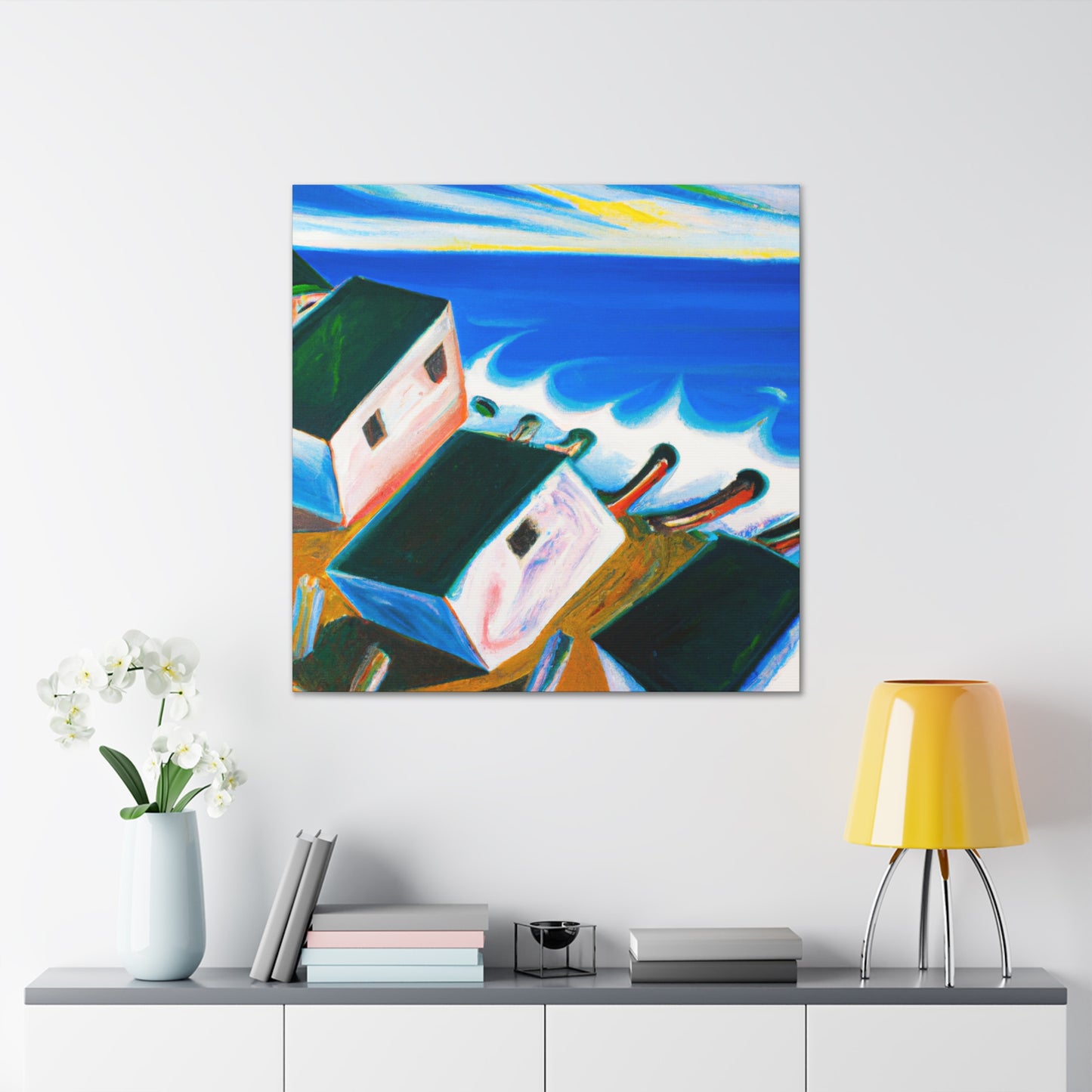 "A Surreal Beachscape" - Canvas