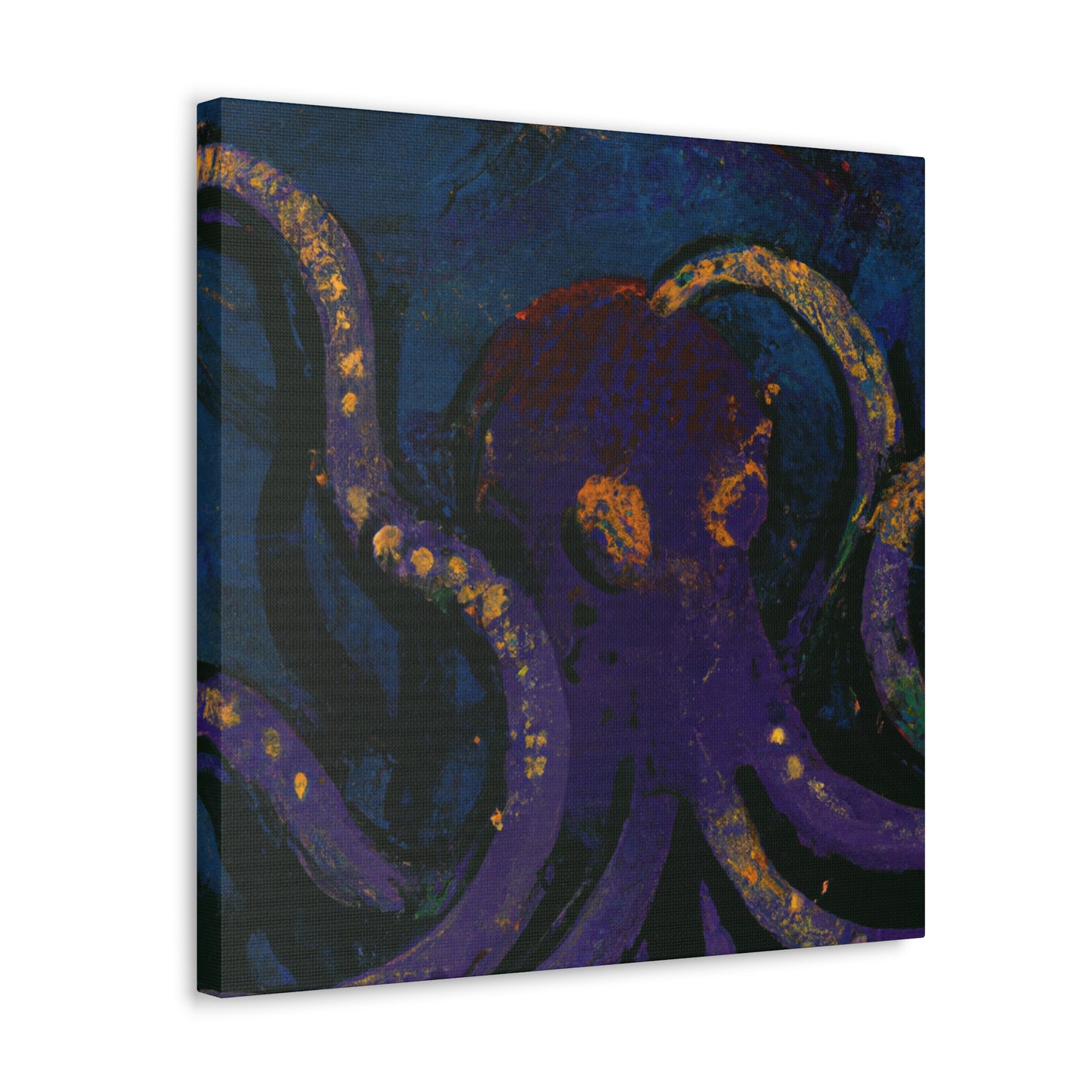 "Octopus Amongst Ruins" - Canvas