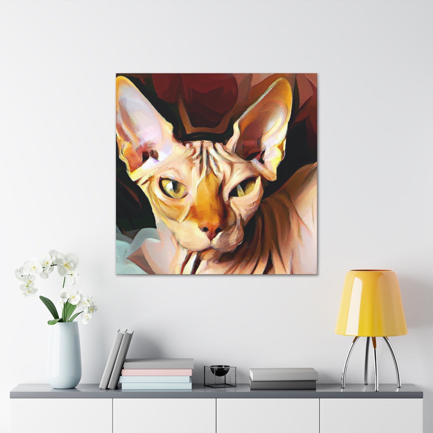 Sphynx in Impressionism - Canvas