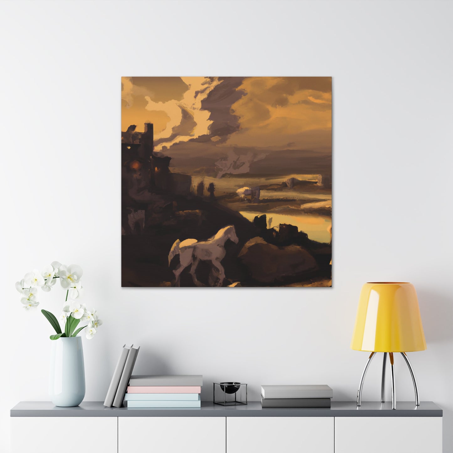 Western Vista Majesty - Canvas