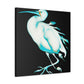 "Snowy Egret Splendor" - Canvas