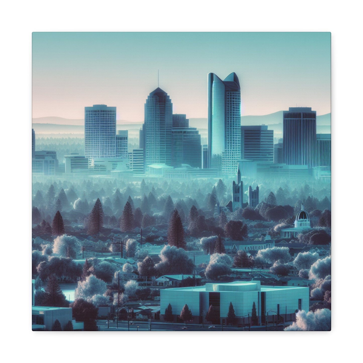 "Sublime Urban Landscape" - Canvas