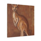 Kangaroo in Nature's Splendor - Canvas