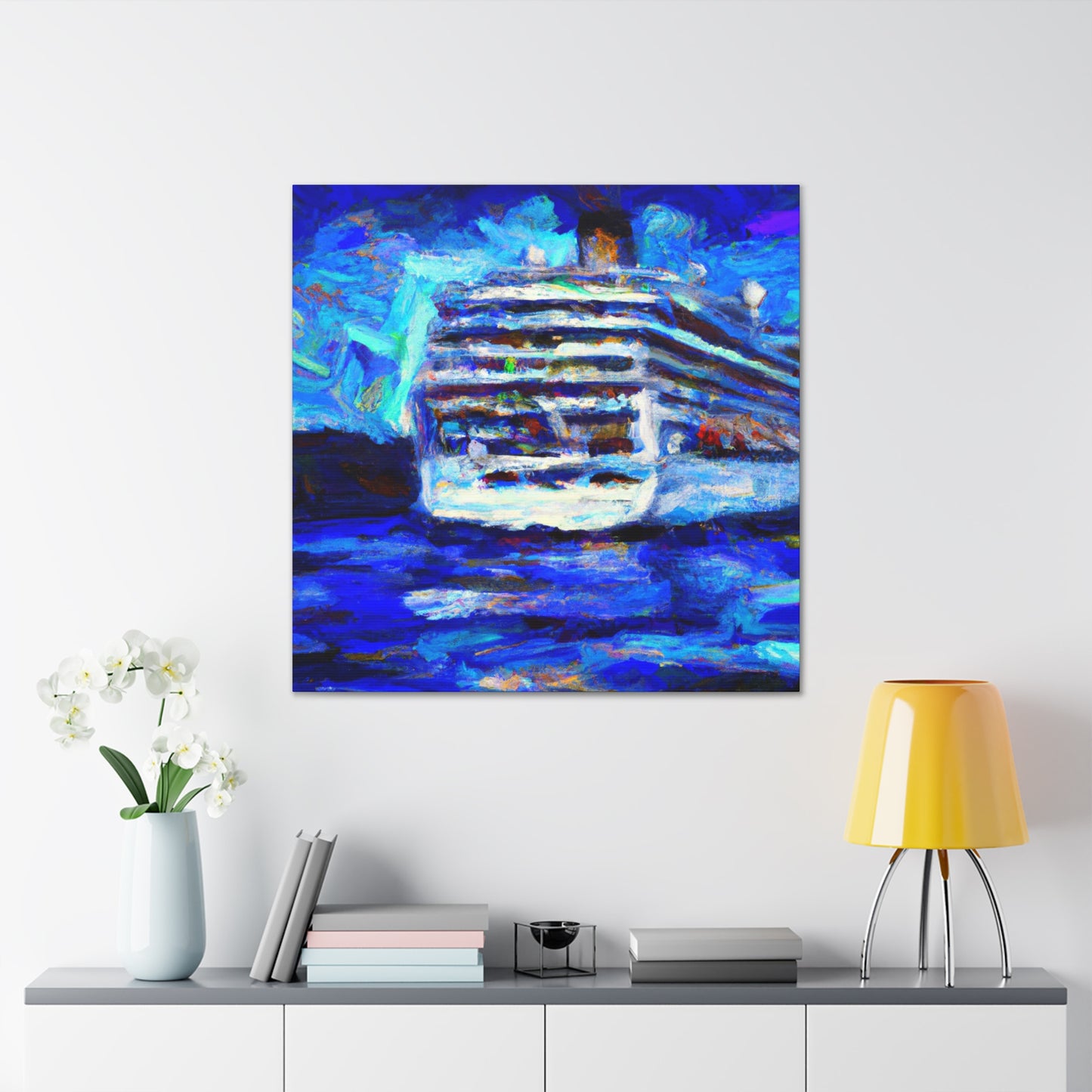 Cruising the Coastline - Canvas