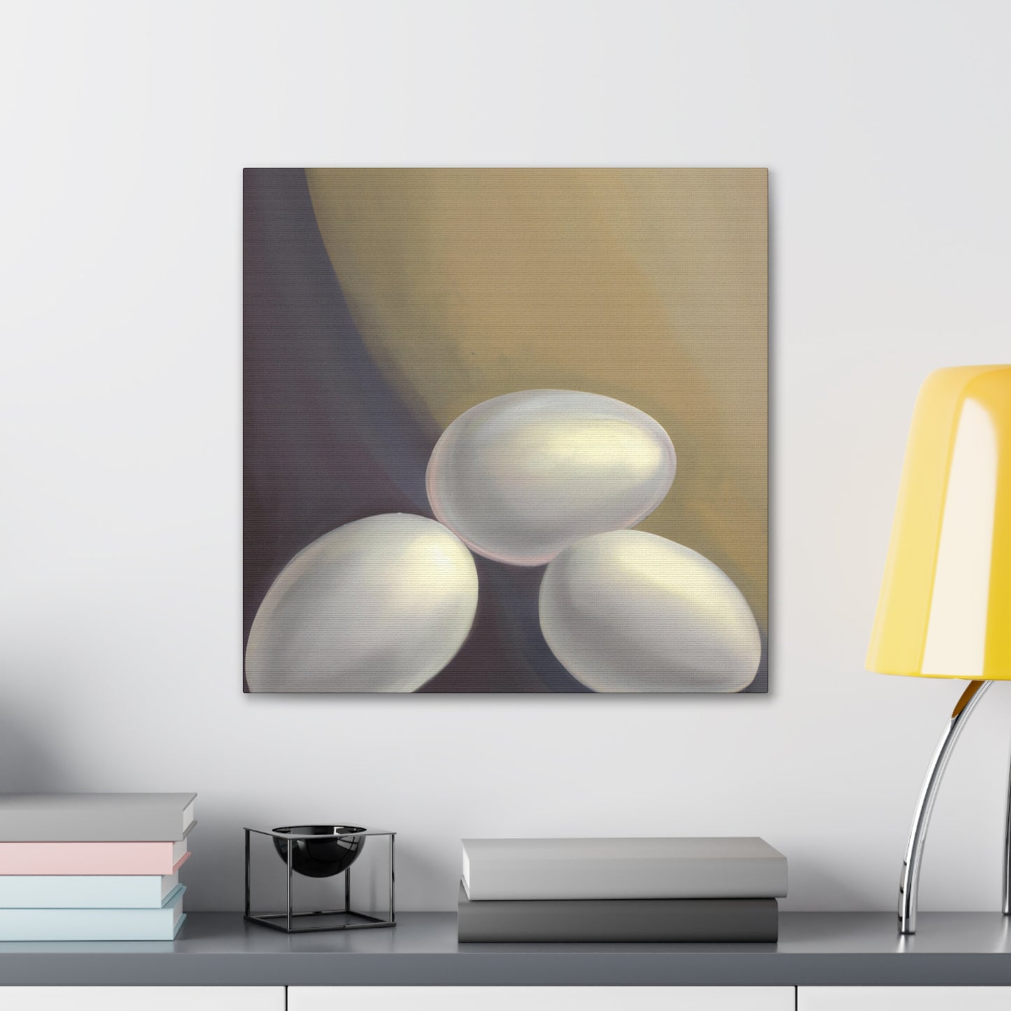 "Eggs in Flight' - Canvas