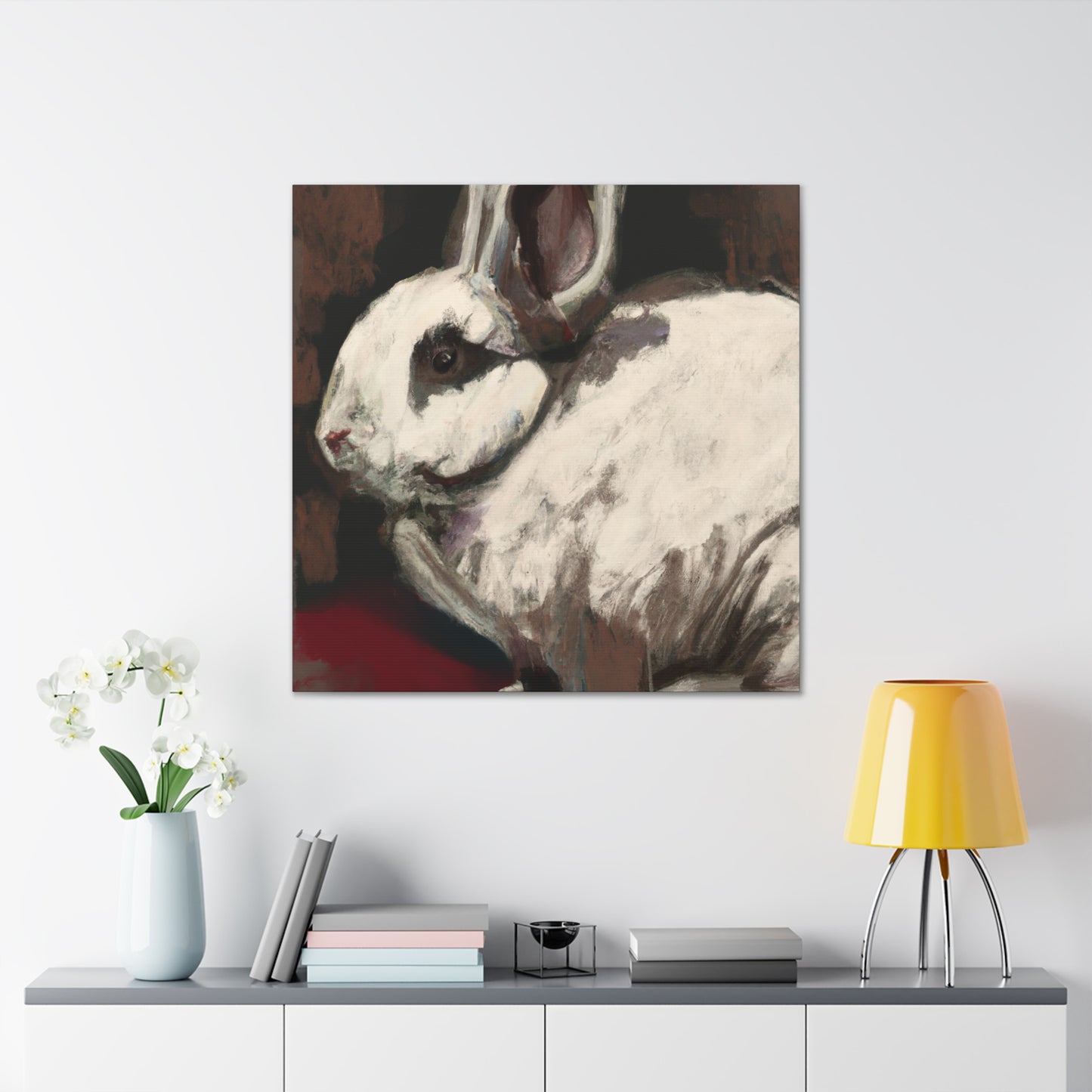 Rabbit in Realism - Canvas