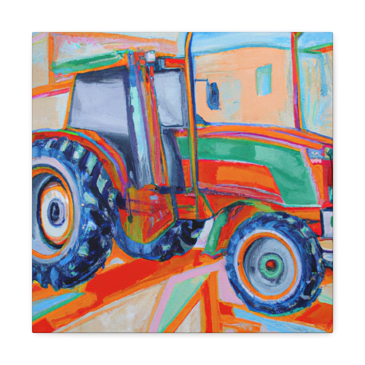 "Agricultural Techno-revolution" - Canvas