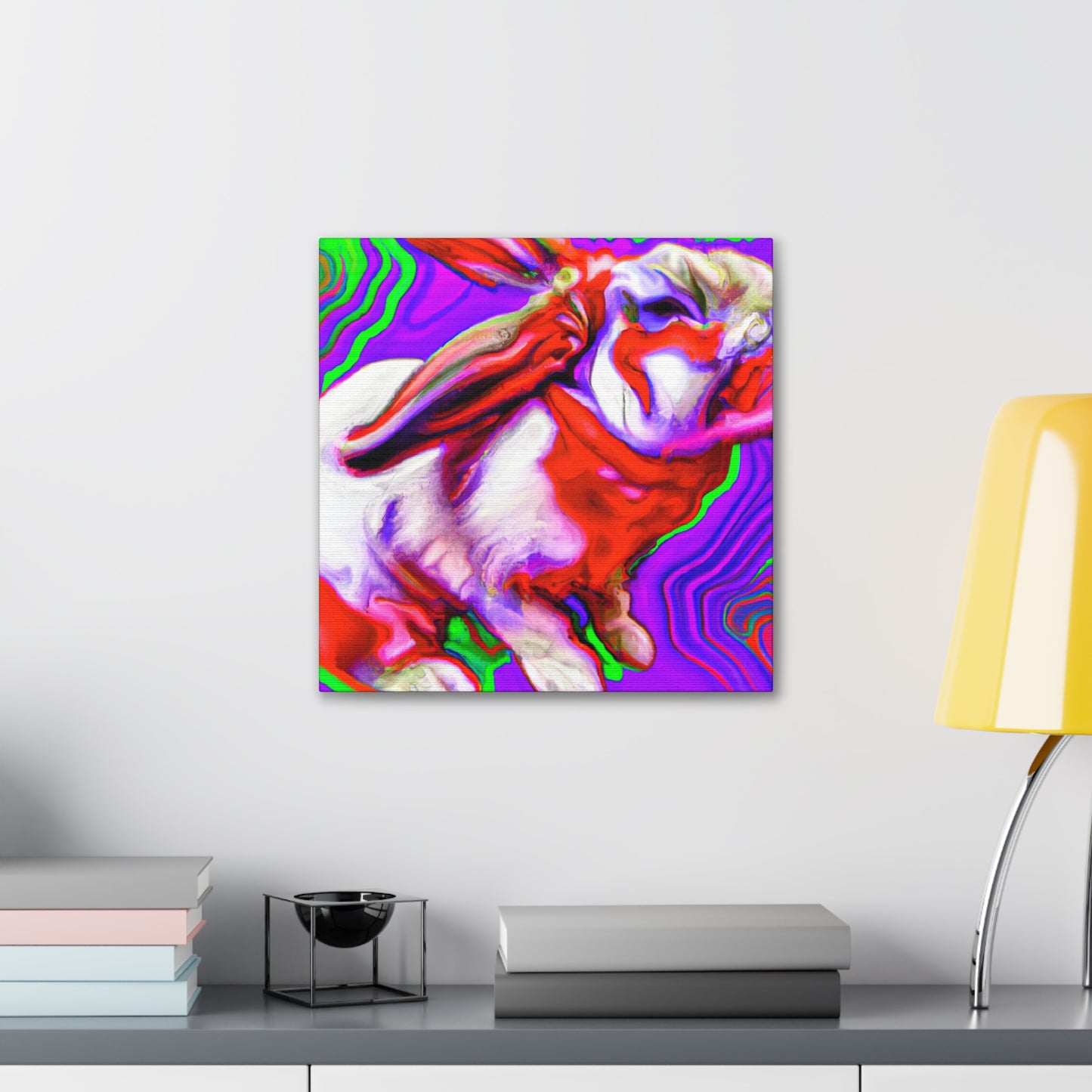 Rabbit in Pop Art - Canvas