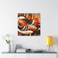 Mandarin Duck Triptych - Canvas