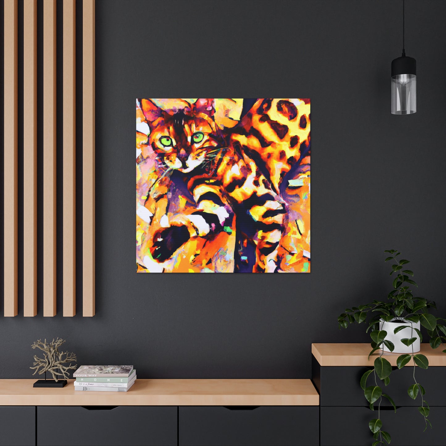 Bengal in Brilliance - Canvas