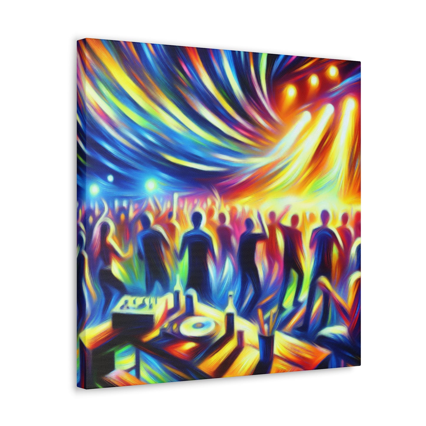 Euphoric Midnight Dance - Canvas