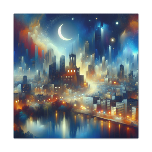 Nocturnal Urban Symphonies - Canvas