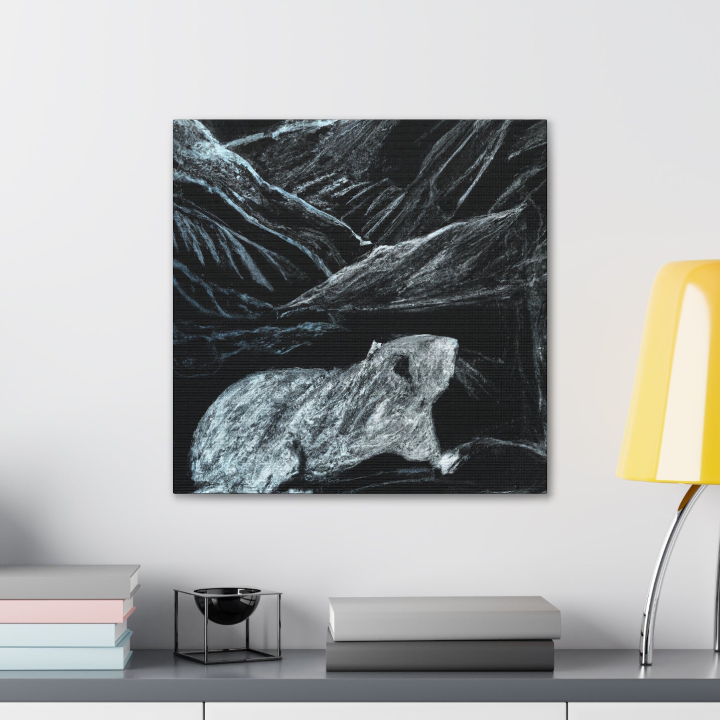 Marmot in Meditation - Canvas