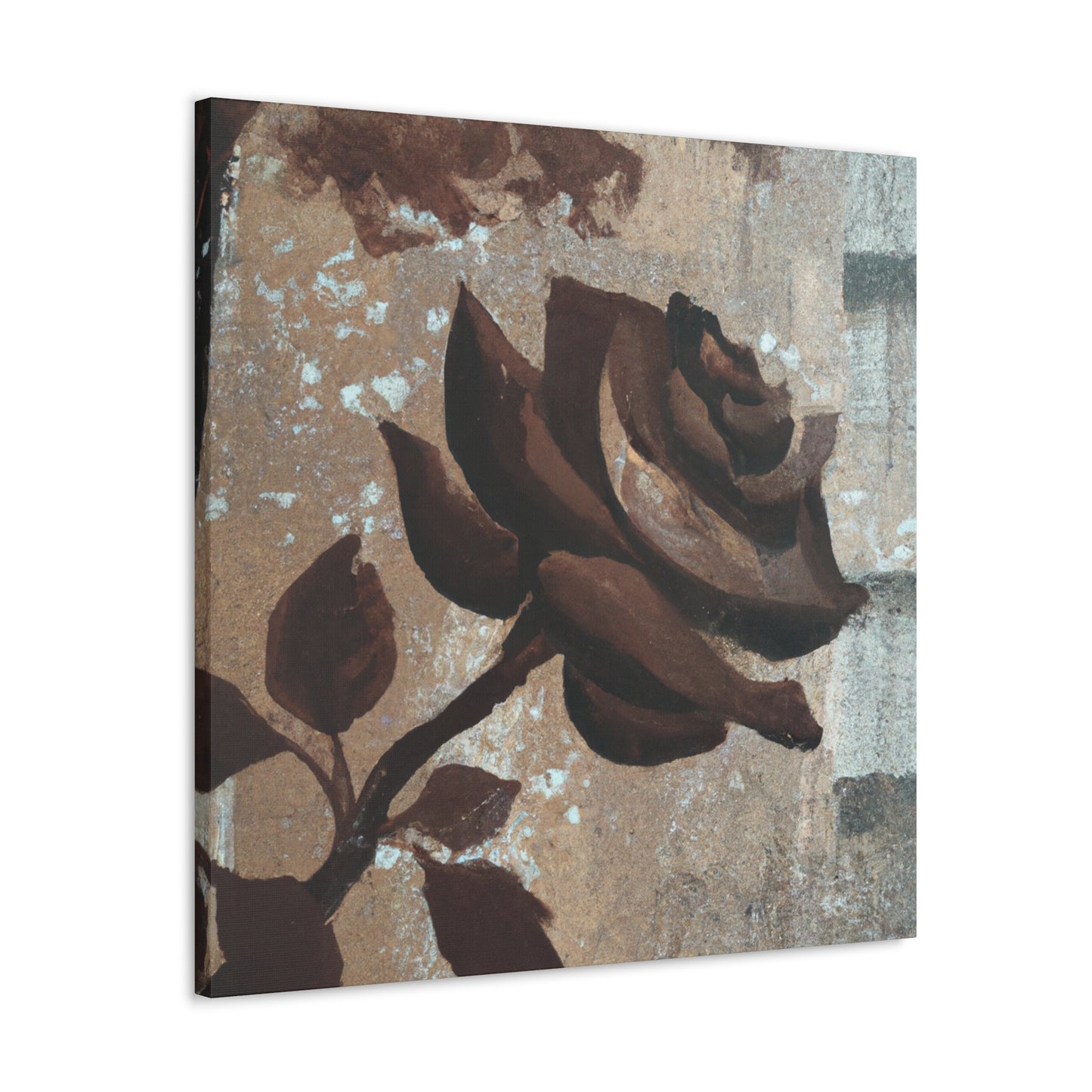 Rose in Bloom Peaceful - Canvas