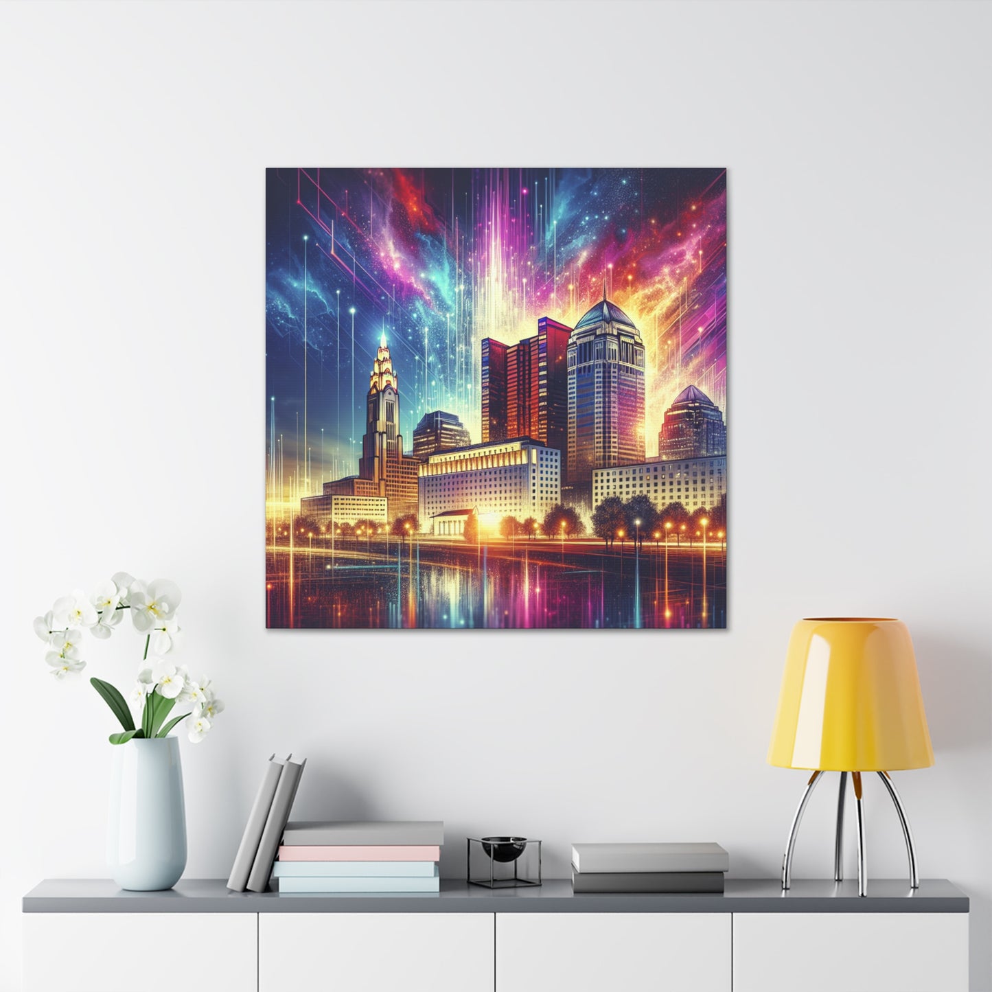 "Columbus Unveiled" - Canvas