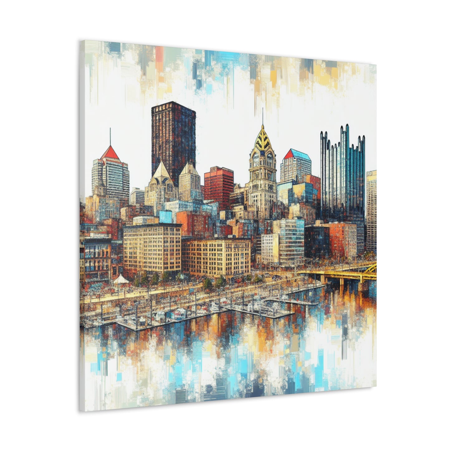 Steel City Sunrise Dream - Canvas