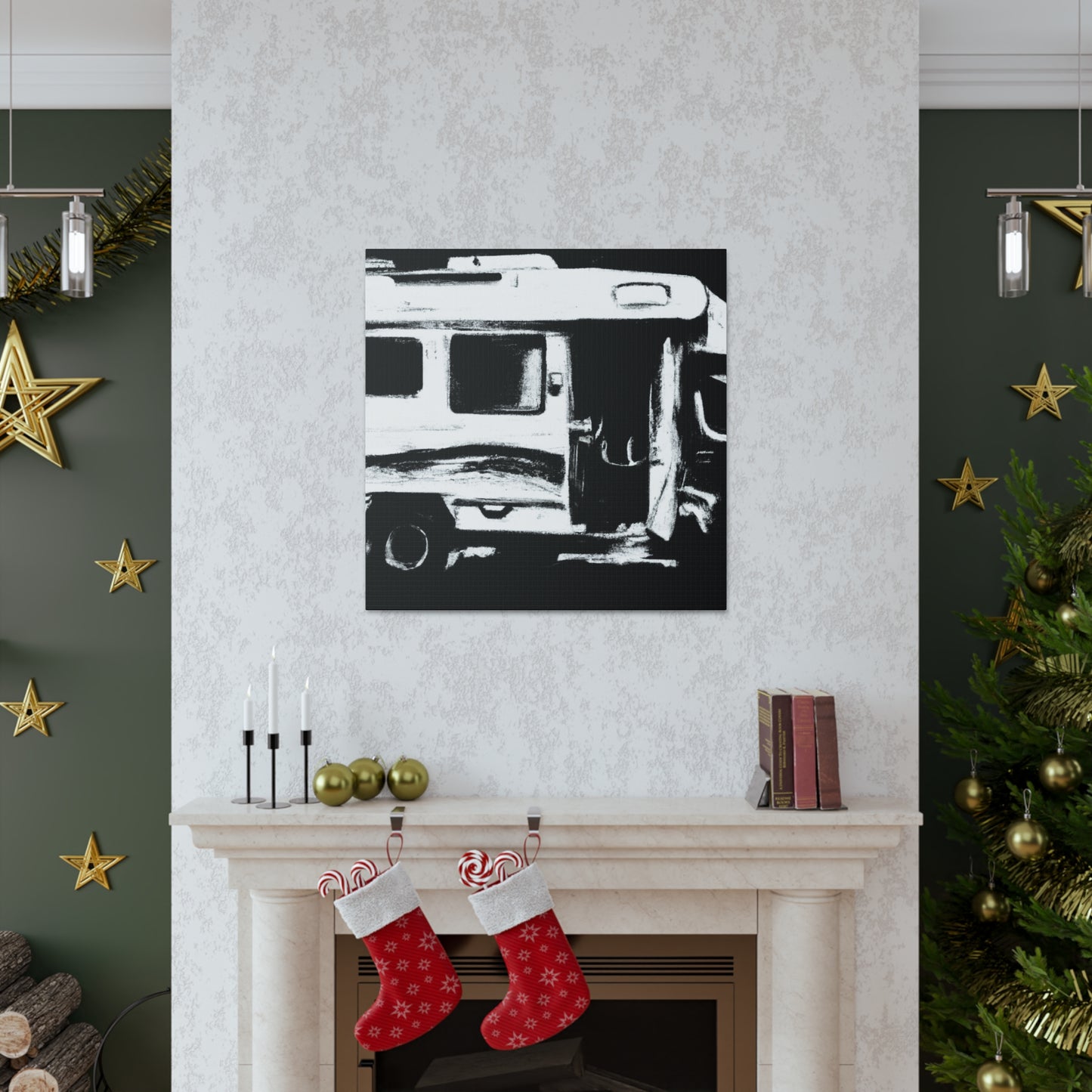 Camper Van Dreamscape - Canvas