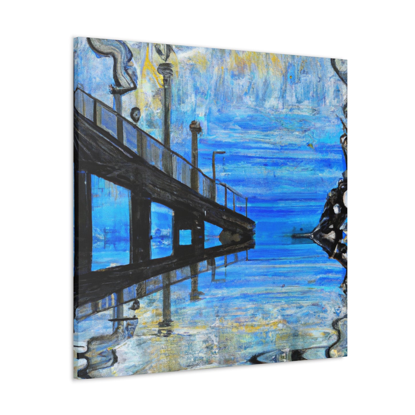 "Pier's Surreal Dream" - Canvas