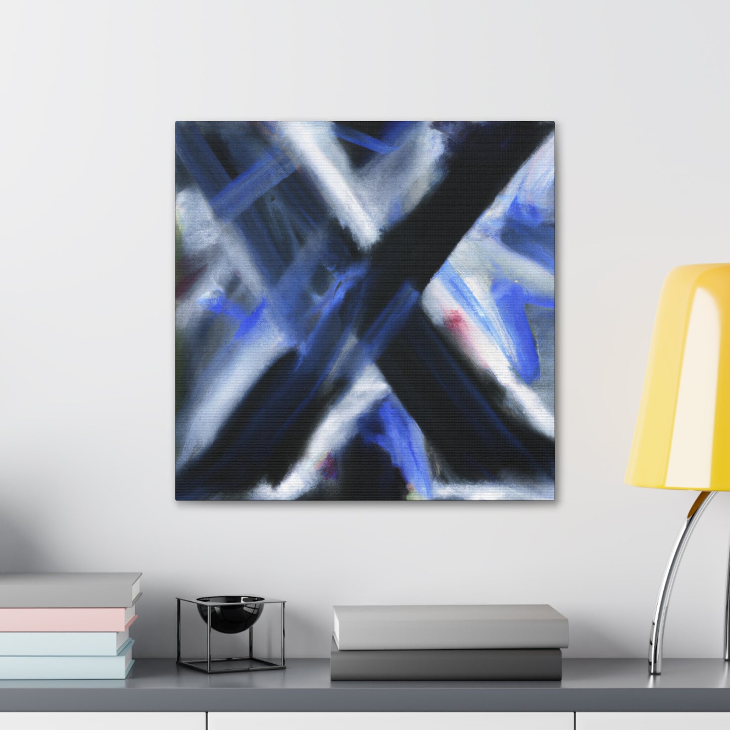 X in Expressionistic Hues - Canvas