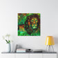 Majestic Lion Impression - Canvas