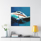 Vintage Plane Reimagined - Canvas