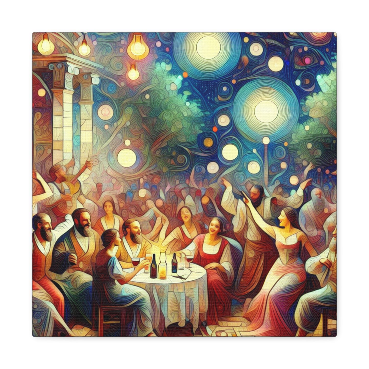 "The Harmonious Revelry" - Canvas