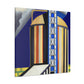 "Gilded Art Deco Silo" - Canvas