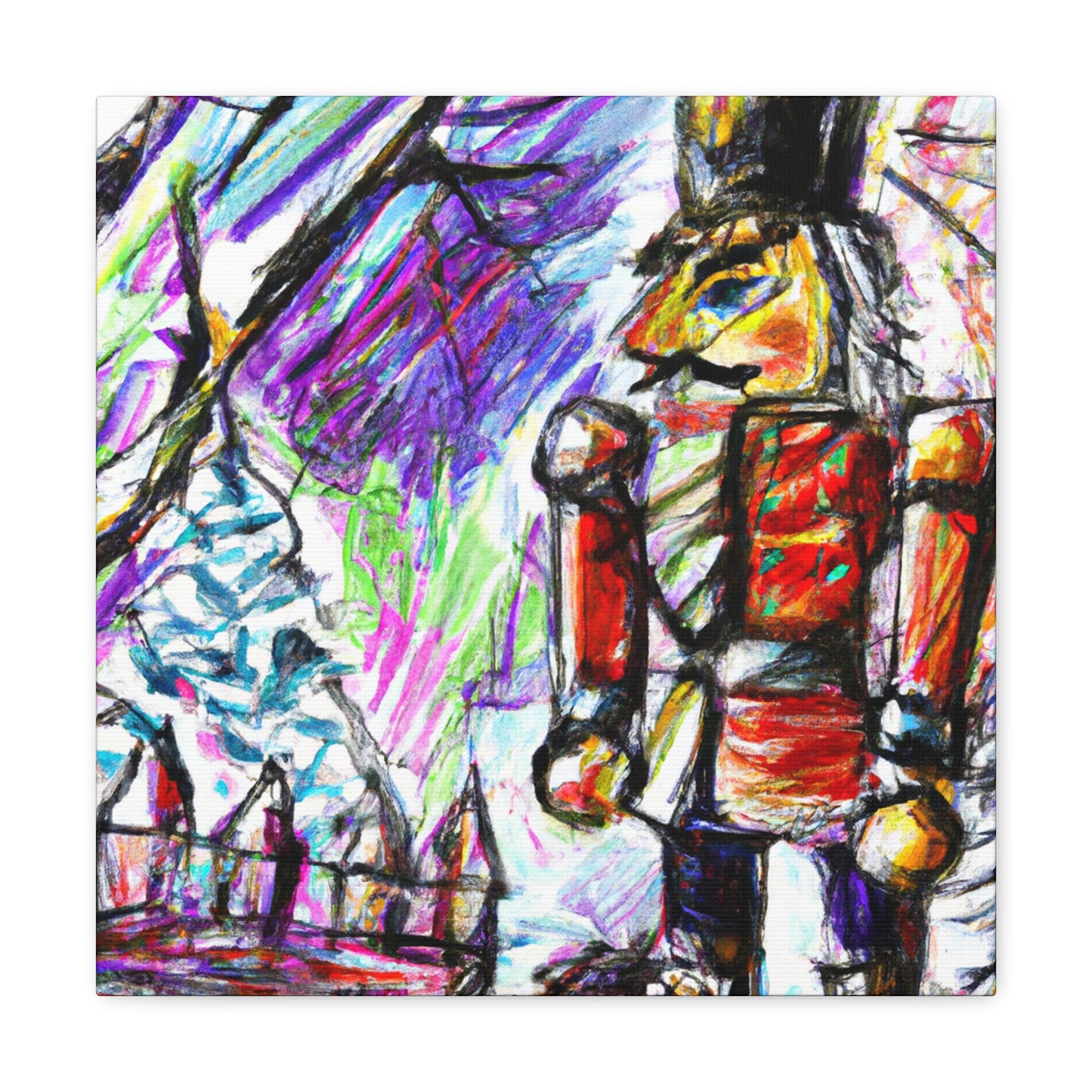 The Nutcracker Scene - Canvas