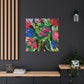 "The Peony Blooms Boldly" - Canvas