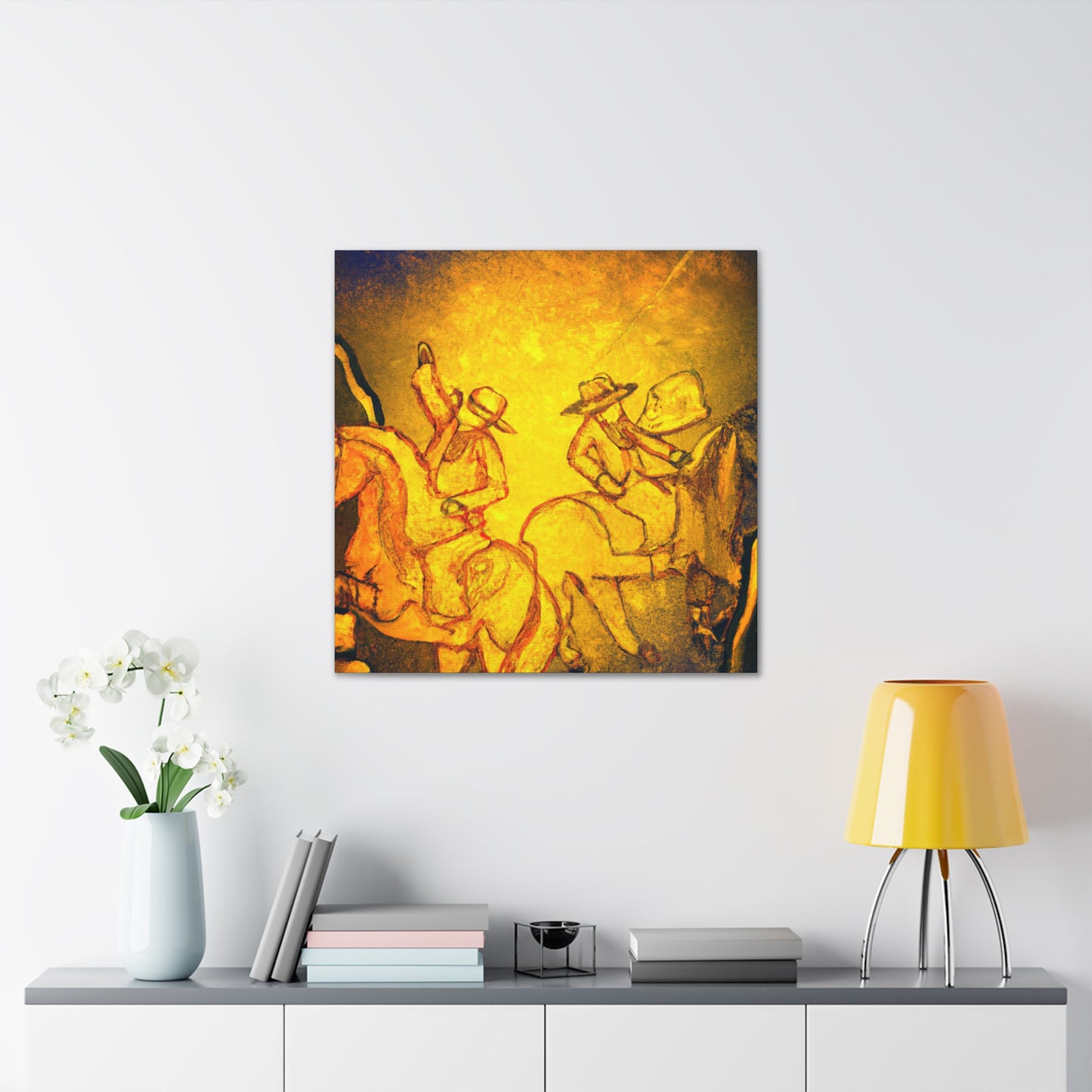 "Gold Mine Luxuryscape" - Canvas