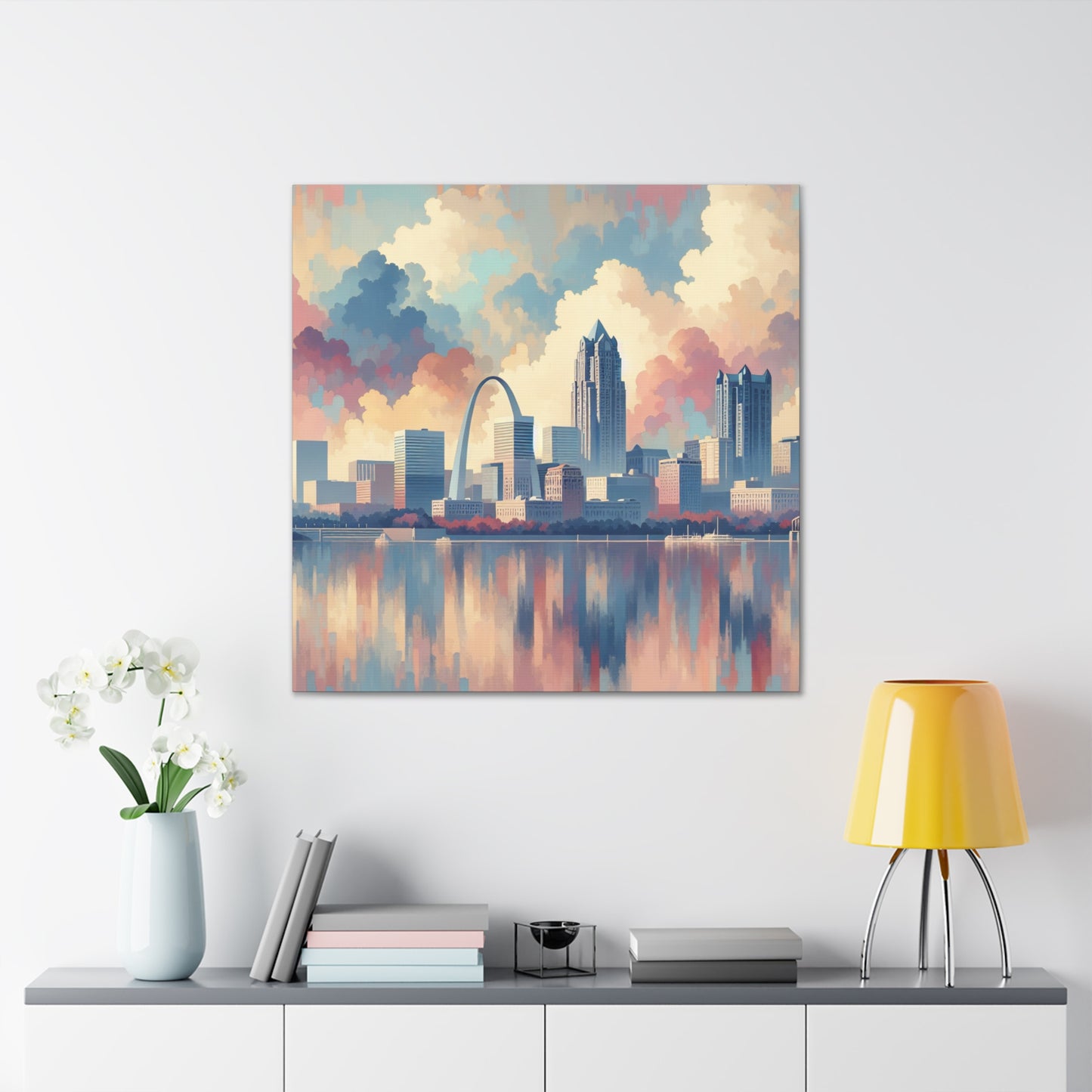 "Urban Symphony Unveiled" - Canvas