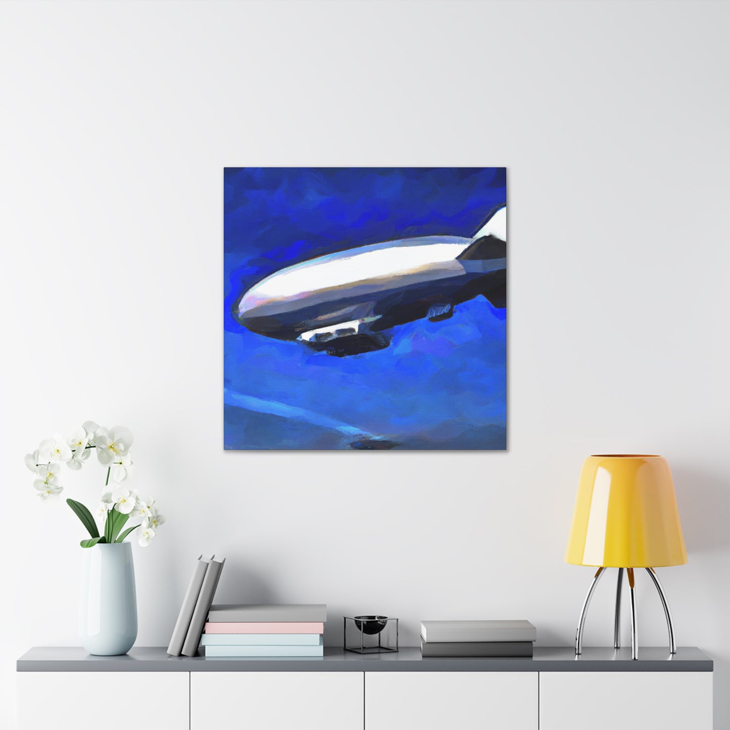 Floating Awe Blimp - Canvas