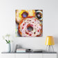 Doughnut Dreamscape Painting - Canvas