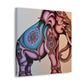 "Elephant in Moonlight Dreaming" - Canvas