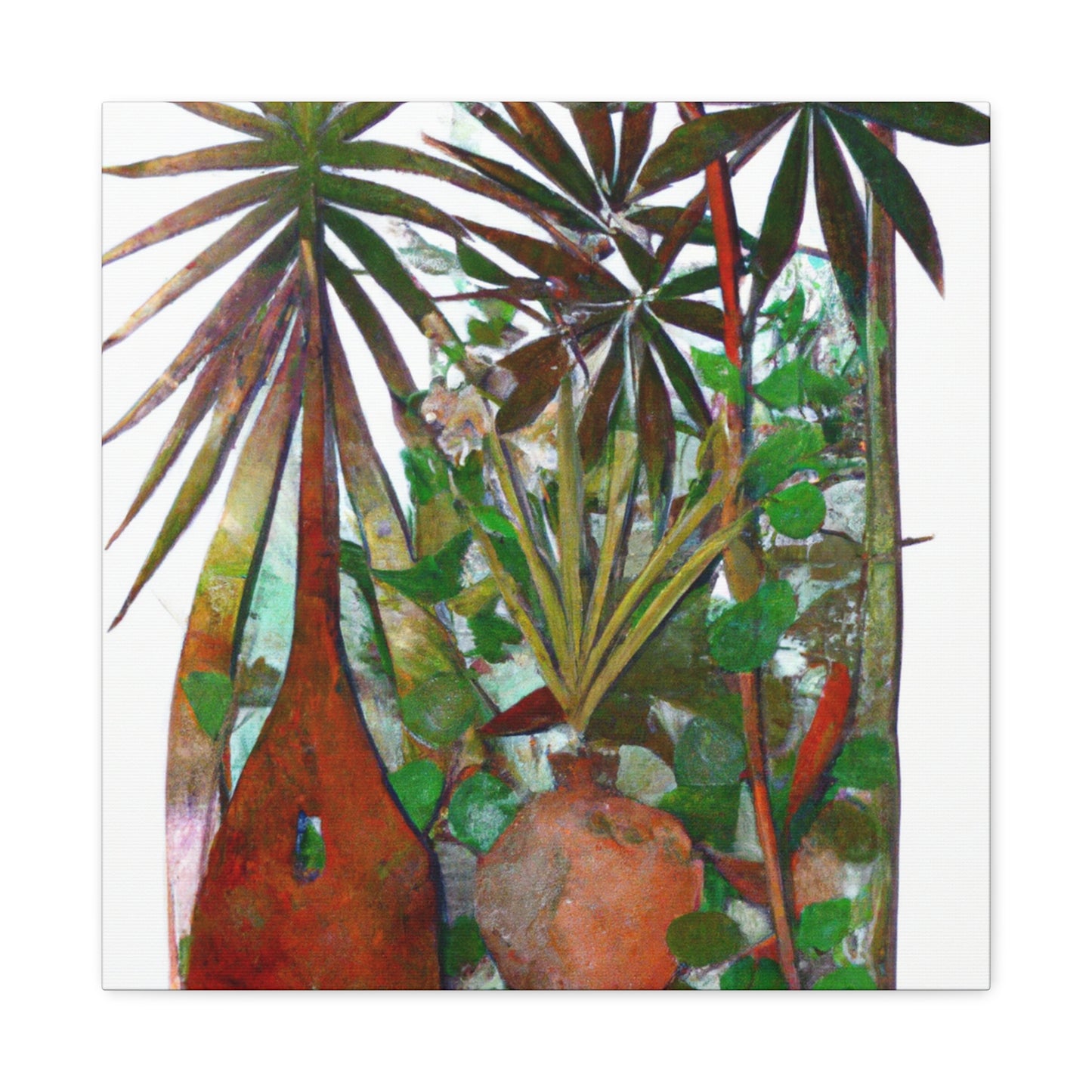 Palm of Divinity Revered - Canvas