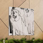 "Glorious Pyrenees Portrait" - Canvas