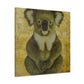 Koala on Eucalyptus Tree - Canvas