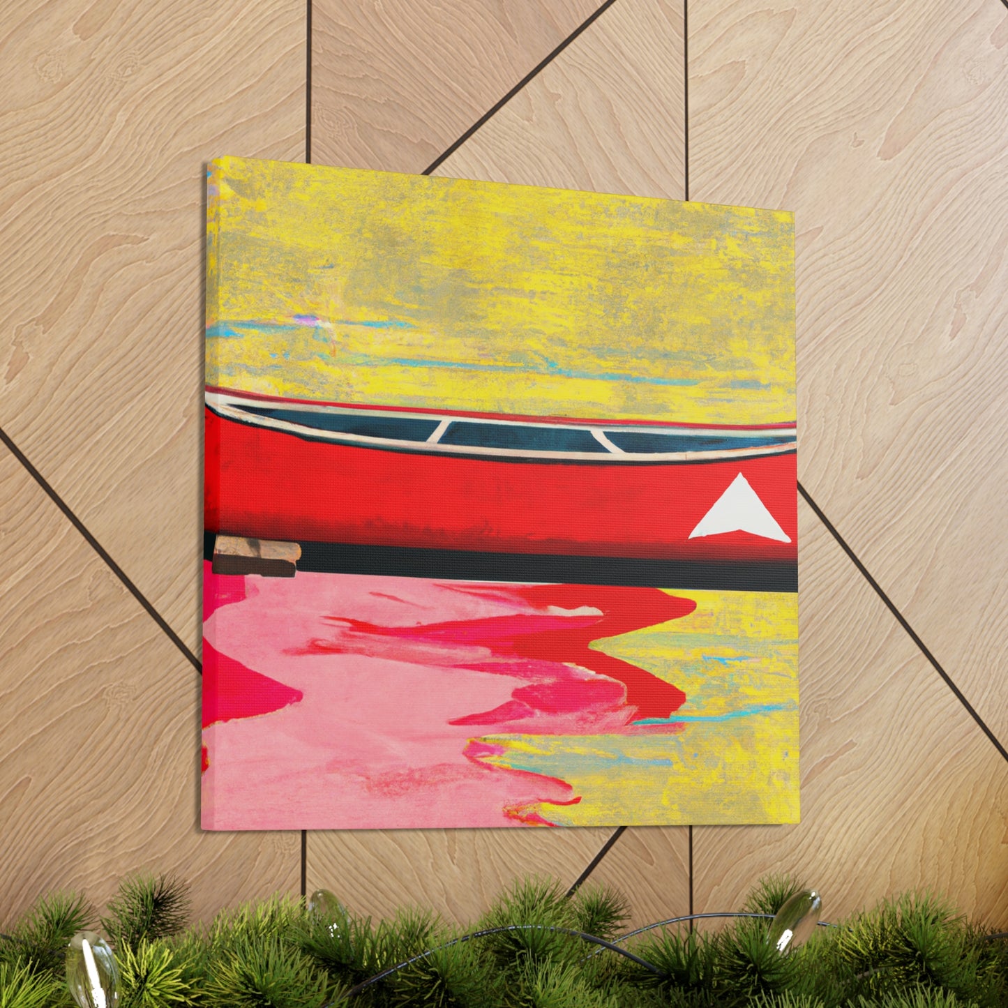 Canoe on Canvas. - Canvas