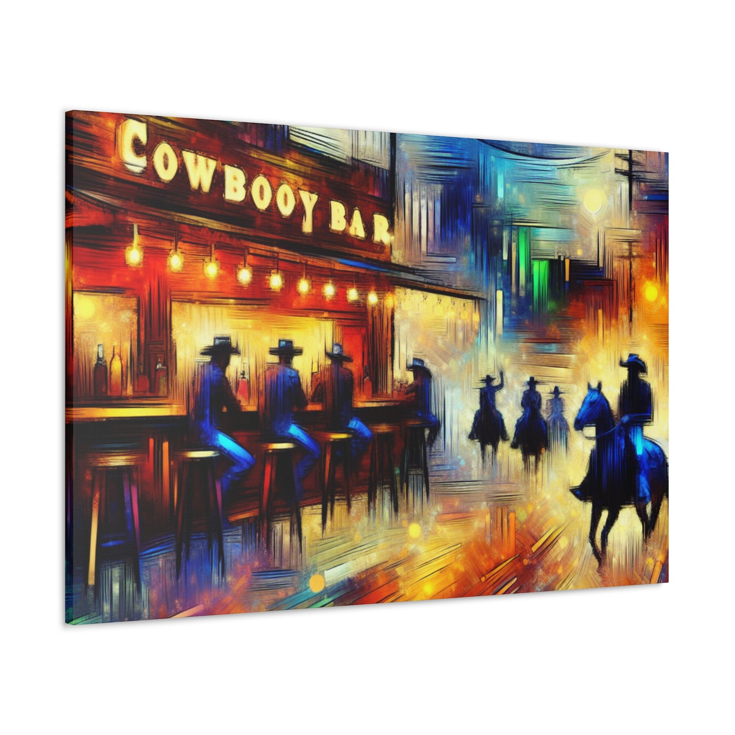 Rustic Rodeo Revival - Canvas