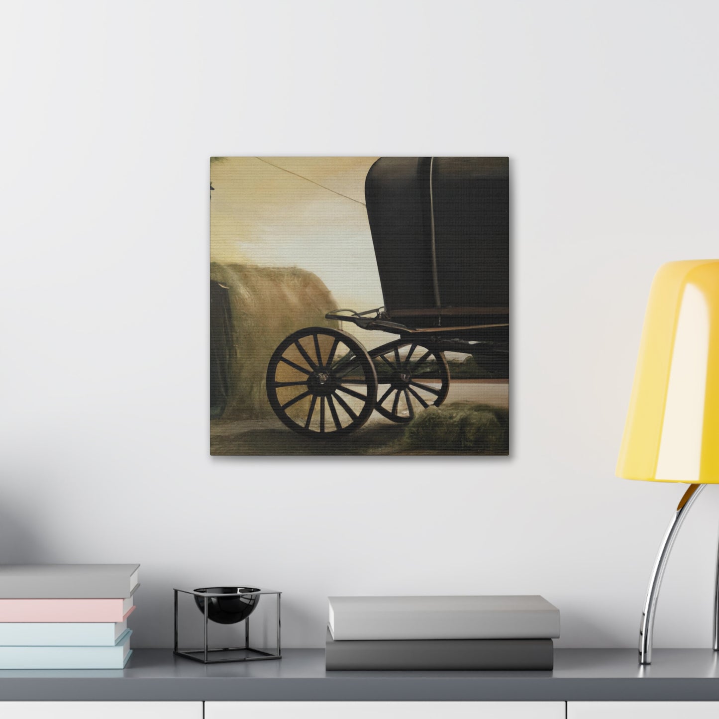 Hay Wagon Fantasia. - Canvas